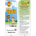 Informative Bookmark - All About Bicycle Safety